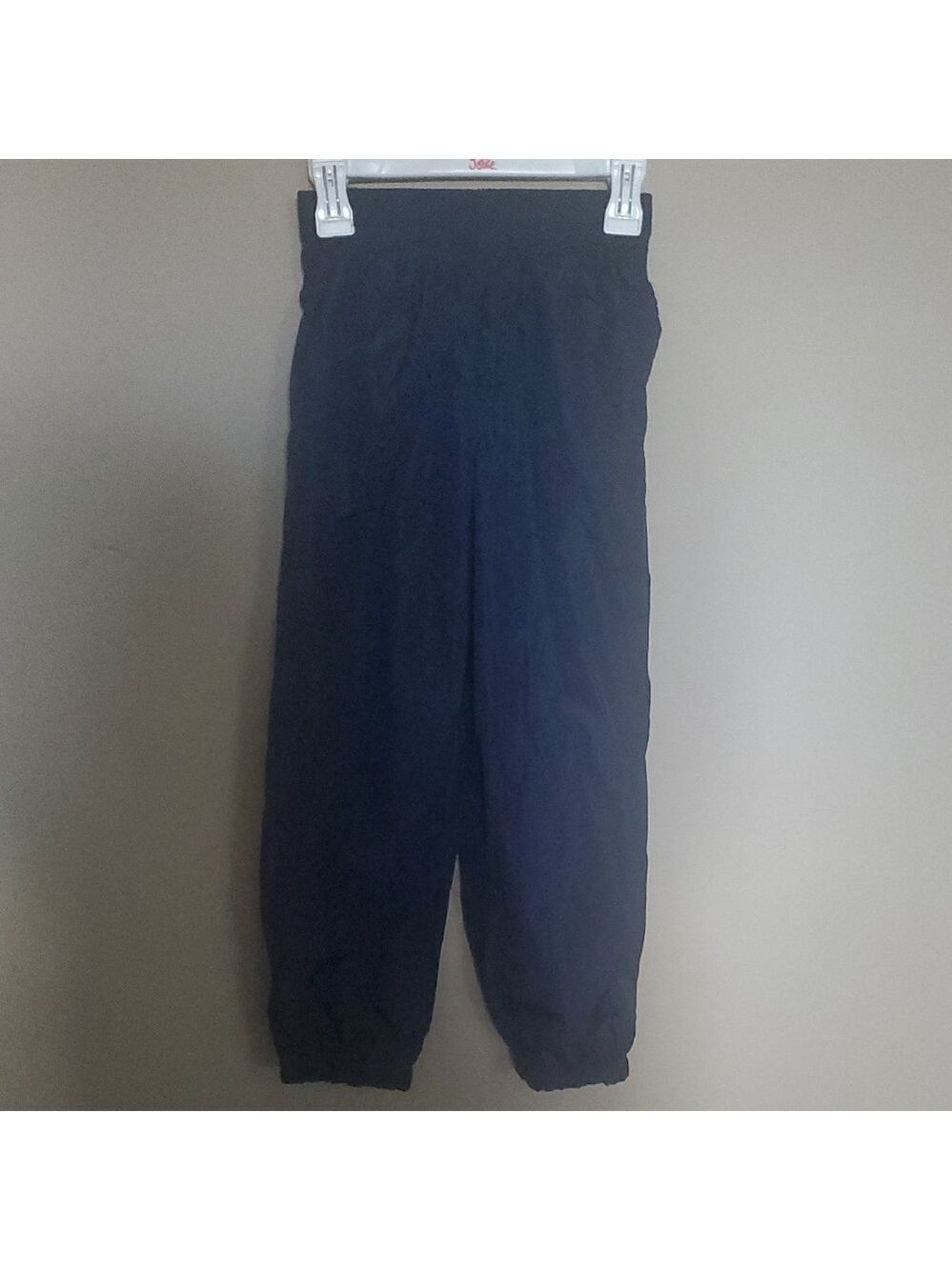 George Girls Black Nylon Pants Size 6 Or Small
